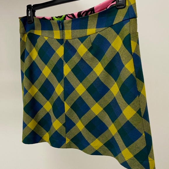 SALE! DEMA (San Francisco) 100% Wool, A-Line Mini Skirt, Lined, Pockets~Sz L - Picture 6 of 9